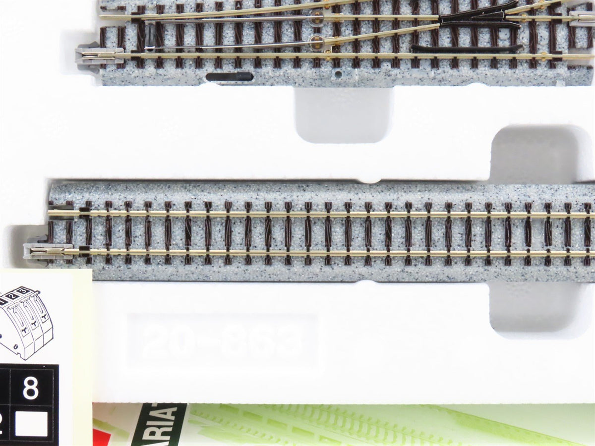 N Scale Kato 20-863-1 Switching Siding Variation 4 Unitrack Set
