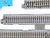 N Scale Kato 20-860-1 Mainline Passing Siding Variation 1 Unitrack Set