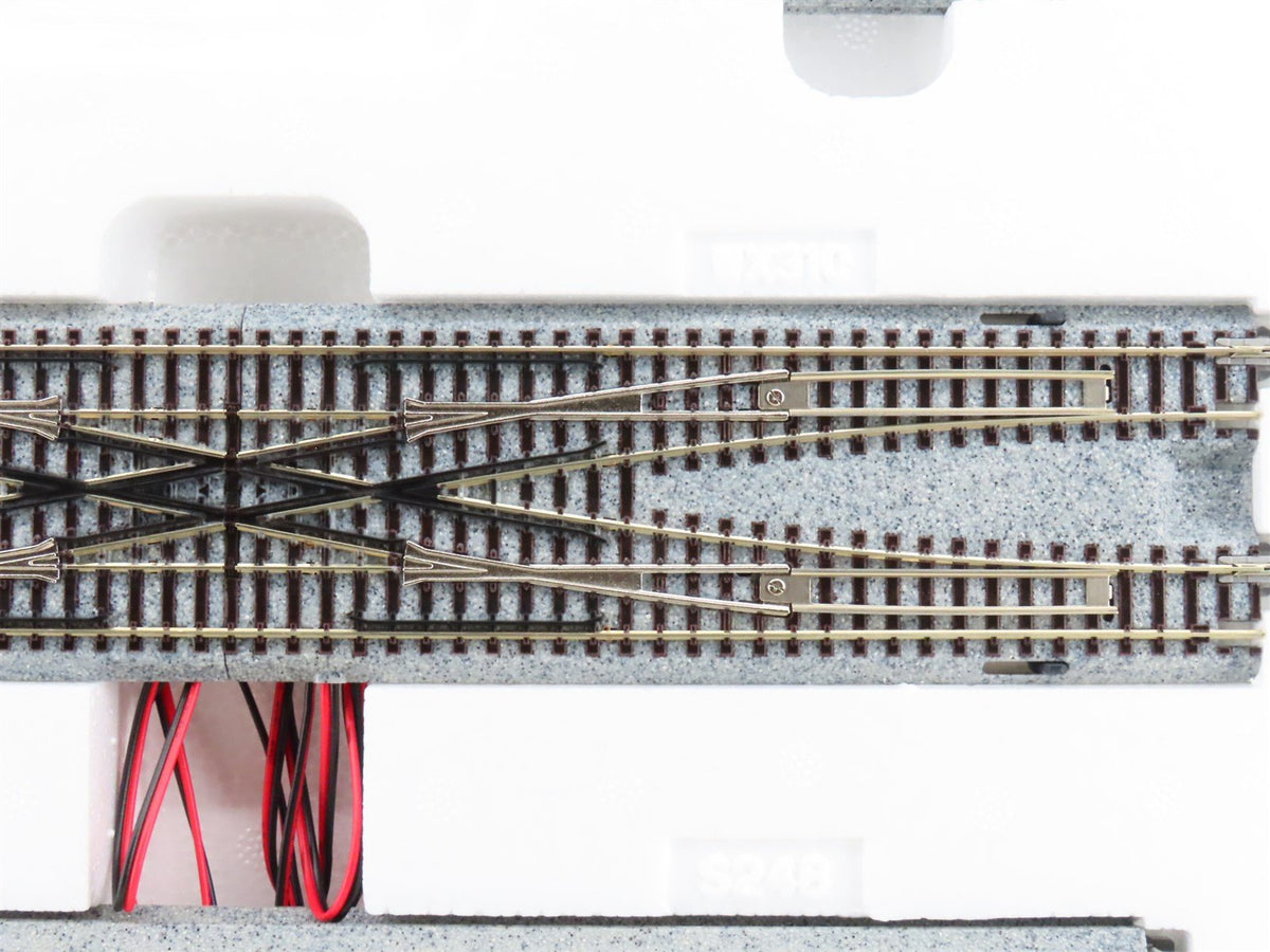 N Scale Kato 20-866-1 Double Crossover Variation 7 Unitrack Set