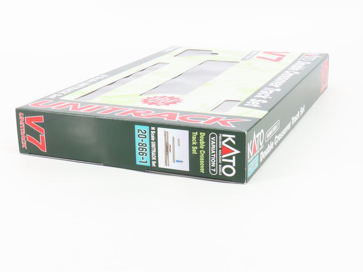 N Scale Kato 20-866-1 Double Crossover Variation 7 Unitrack Set