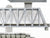 N Scale Kato 20-861-1 Single Track Viaduct Variation 2 Unitrack Set