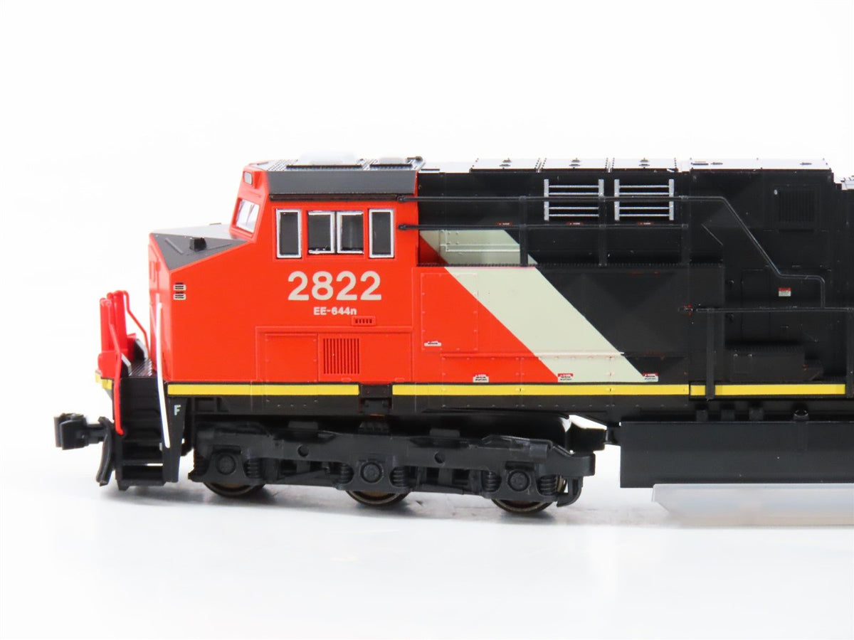 N Scale KATO 106-0020 Master 1 Basic Oval Track Set w/ CN ES44AC Diesel &amp; Cars