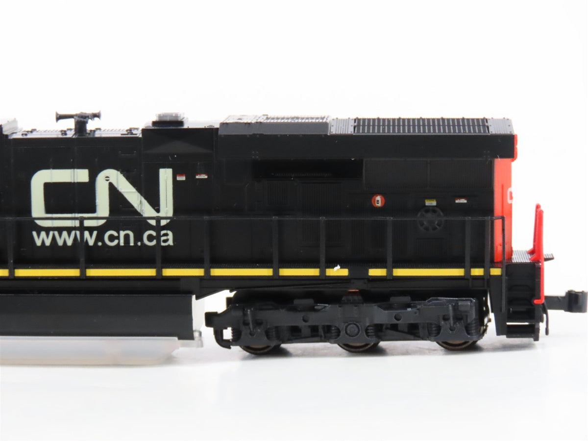 N Scale KATO 106-0020 Master 1 Basic Oval Track Set w/ CN ES44AC Diesel &amp; Cars
