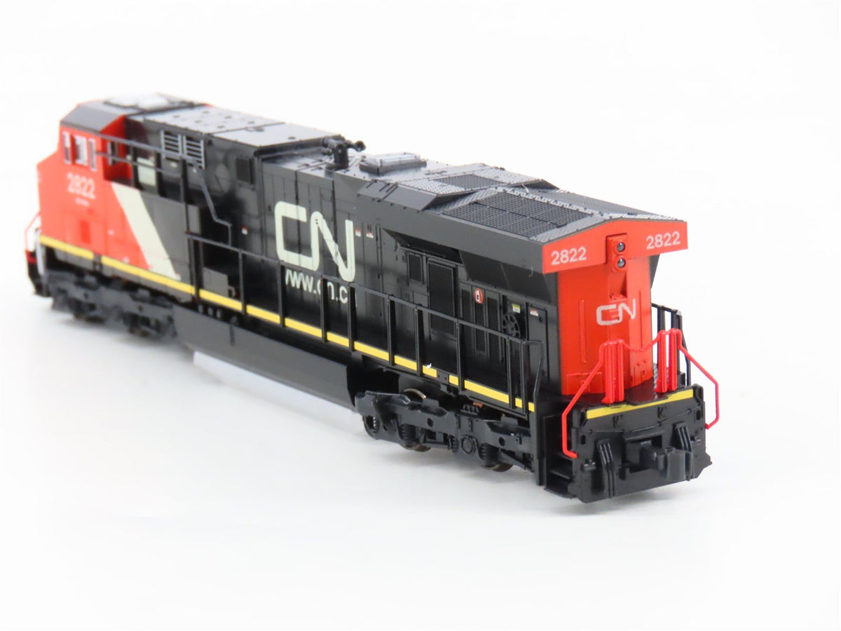 N Scale KATO 106-0020 Master 1 Basic Oval Track Set w/ CN ES44AC Diesel &amp; Cars
