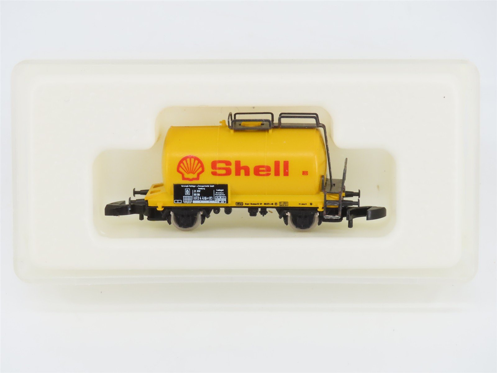 Z Scale Marklin Mini-Club 8611 DB Deutsche Bahn Shell Tank Car