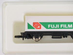 Z Scale Marklin Mini-Club DB Deutsche Bahn Fuji Film Container Car