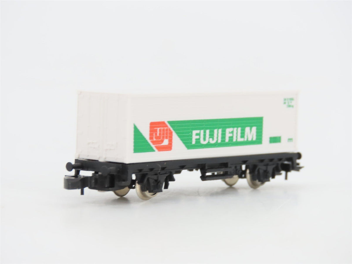 Z Scale Marklin Mini-Club DB Deutsche Bahn Fuji Film Container Car