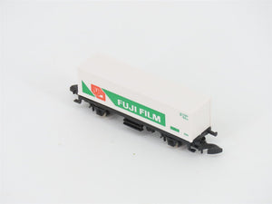 Z Scale Marklin Mini-Club DB Deutsche Bahn Fuji Film Container Car