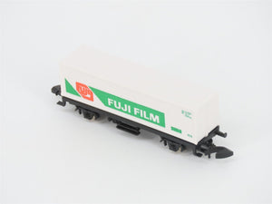 Z Scale Marklin Mini-Club DB Deutsche Bahn Fuji Film Container Car