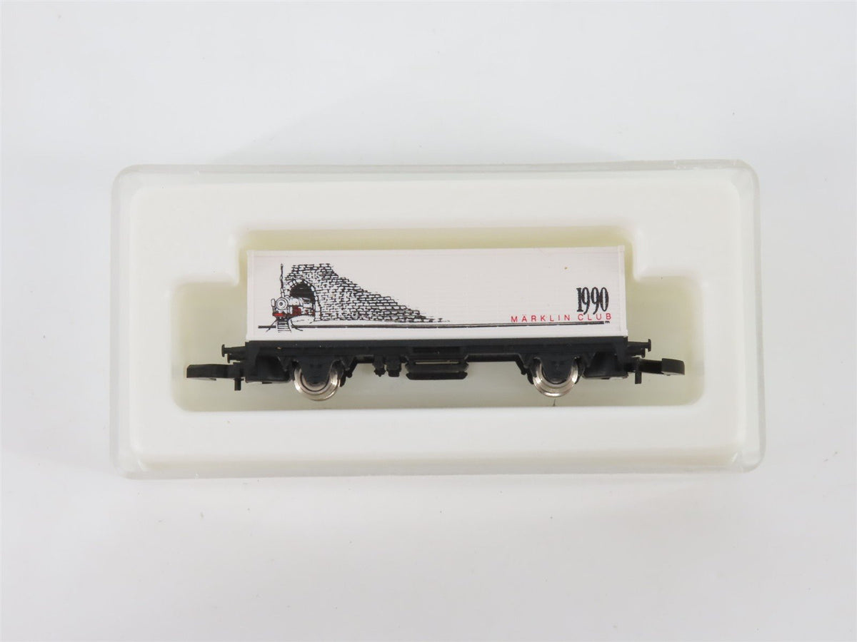 Z Scale Marklin Mini-Club 1990 Marklin Club Container Car