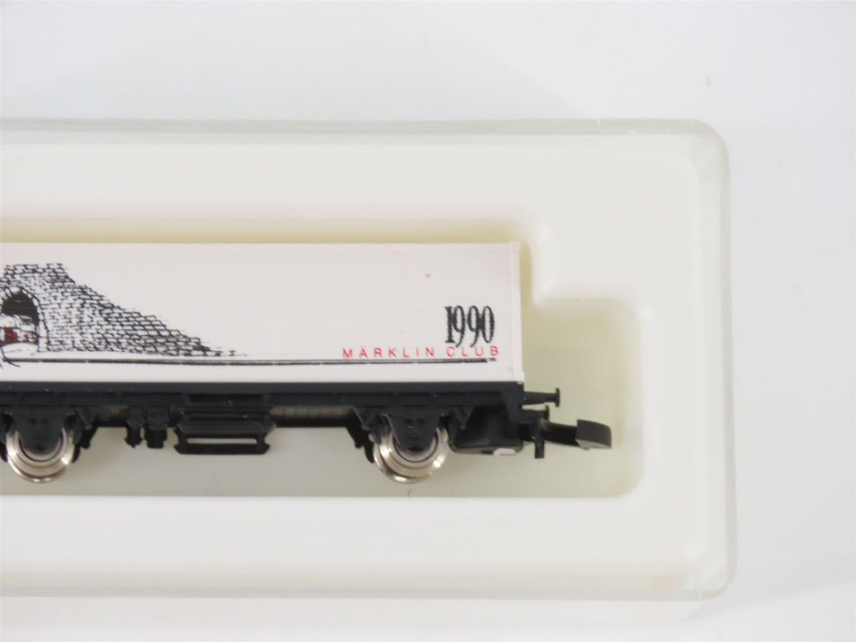 Z Scale Marklin Mini-Club 1990 Marklin Club Container Car