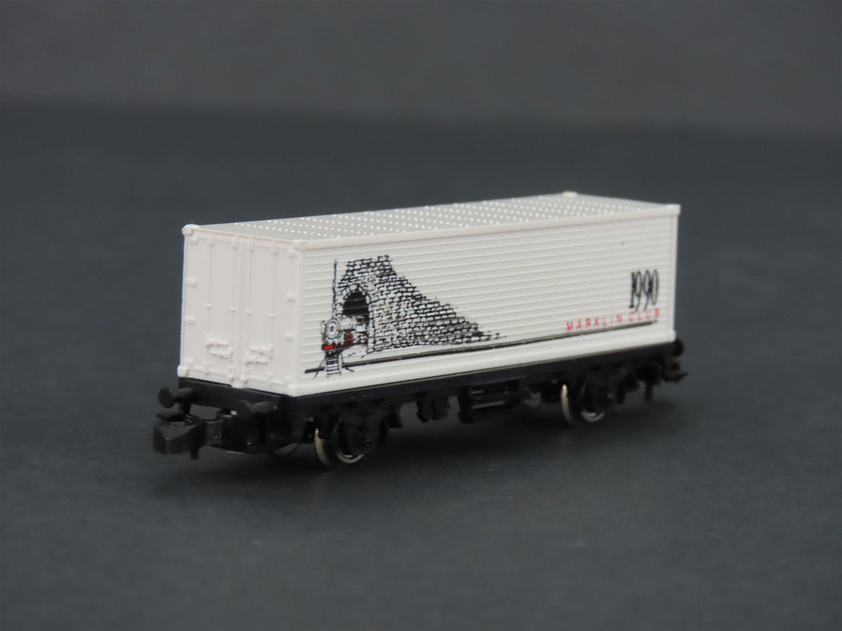 Z Scale Marklin Mini-Club 1990 Marklin Club Container Car