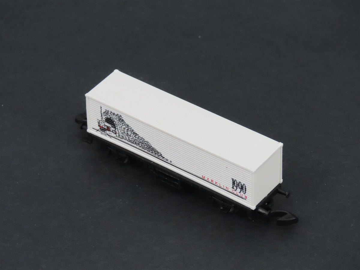 Z Scale Marklin Mini-Club 1990 Marklin Club Container Car