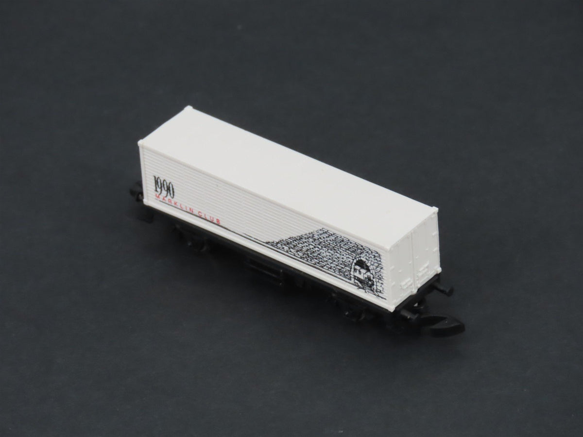 Z Scale Marklin Mini-Club 1990 Marklin Club Container Car