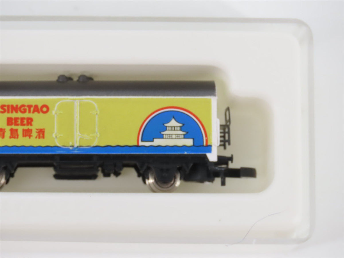 Z Scale Marklin Mini-Club 8600 Tsingtao Beer Reefer