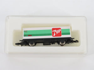 Z Scale Marklin Mini-Club DB Deutsche Bahn 7-Up Container Car