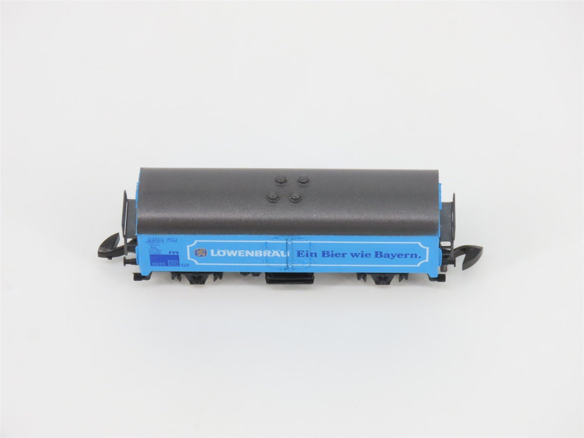 Z Scale Marklin Mini-Club 8600 Lowenbrau Beer Reefer