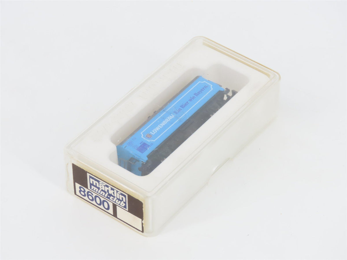 Z Scale Marklin Mini-Club 8600 Lowenbrau Beer Reefer