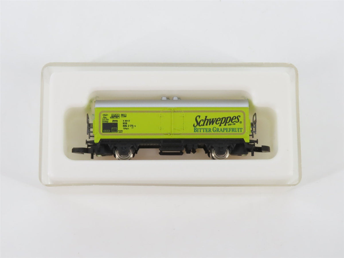 Z Scale Marklin Mini-Club Schweppes Bitter Grapefruit Reefer