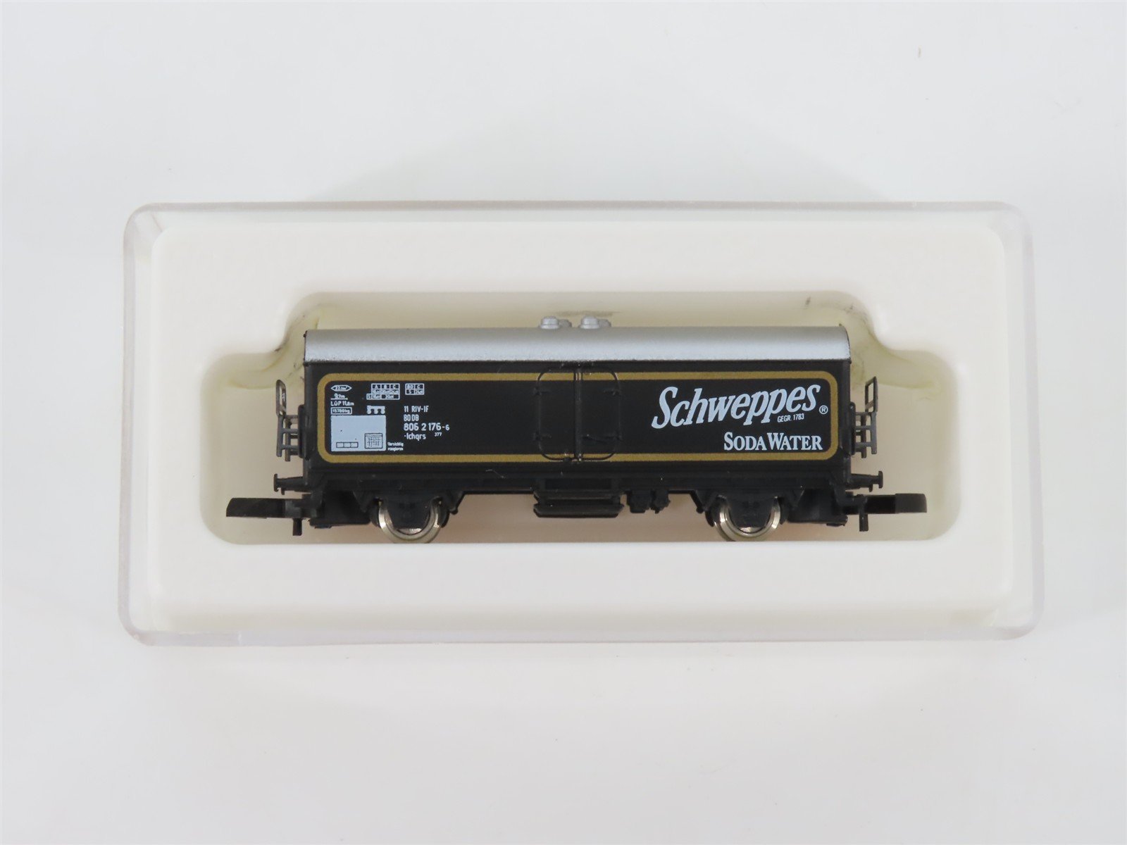 Z Scale Marklin Mini-Club Schweppes Soda Water Reefer