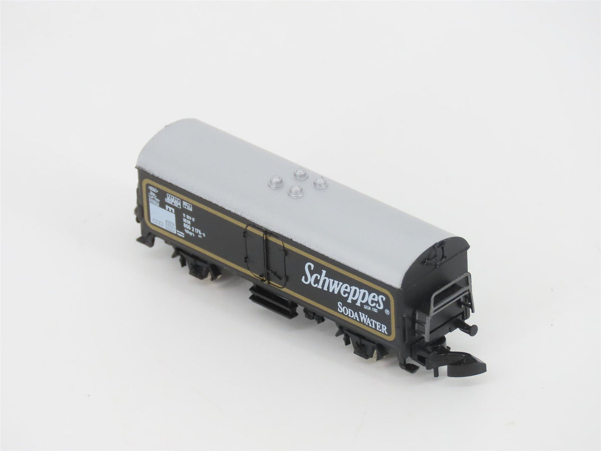 Z Scale Marklin Mini-Club Schweppes Soda Water Reefer
