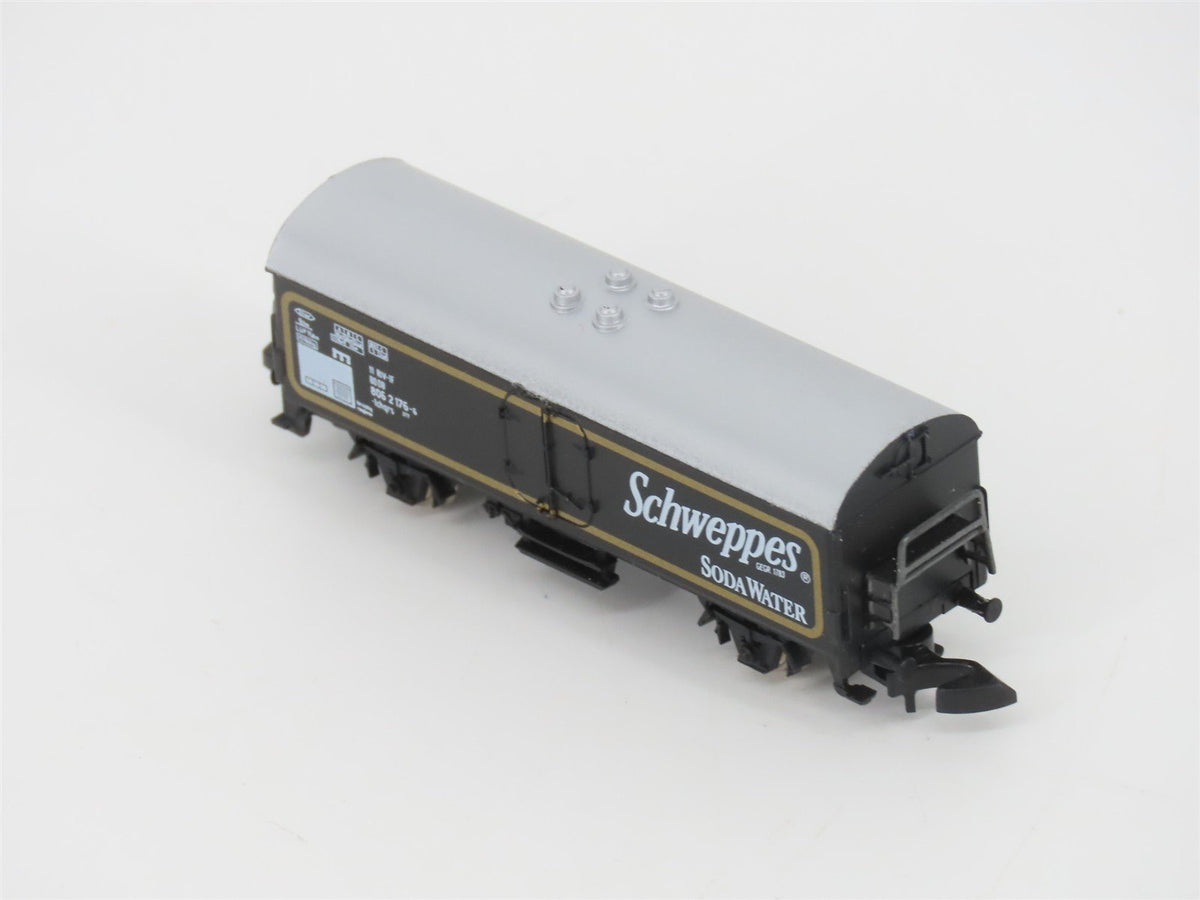 Z Scale Marklin Mini-Club Schweppes Soda Water Reefer