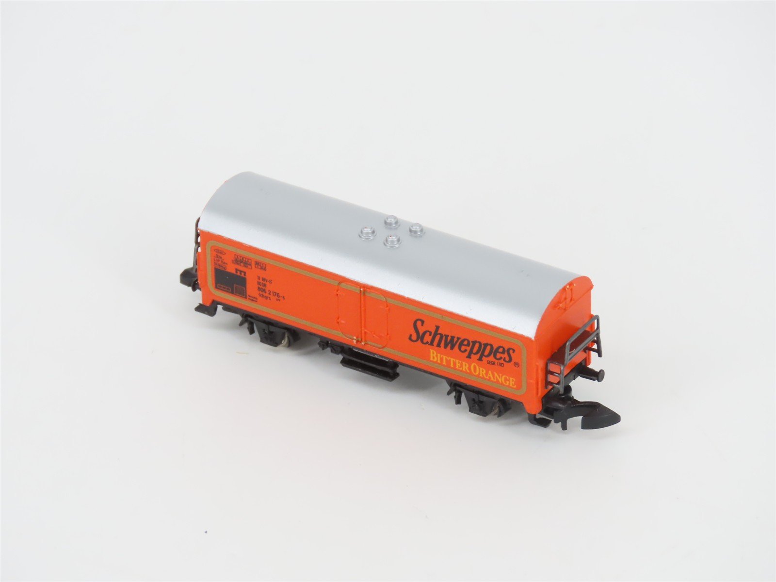 Z Scale Marklin Mini-Club DB Schweppes Bitter Orange Reefer