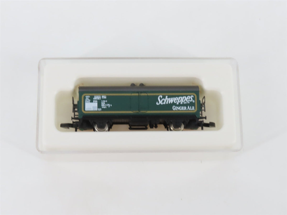 Z Scale Marklin Mini-Club DB Schweppes Ginger Ale Reefer