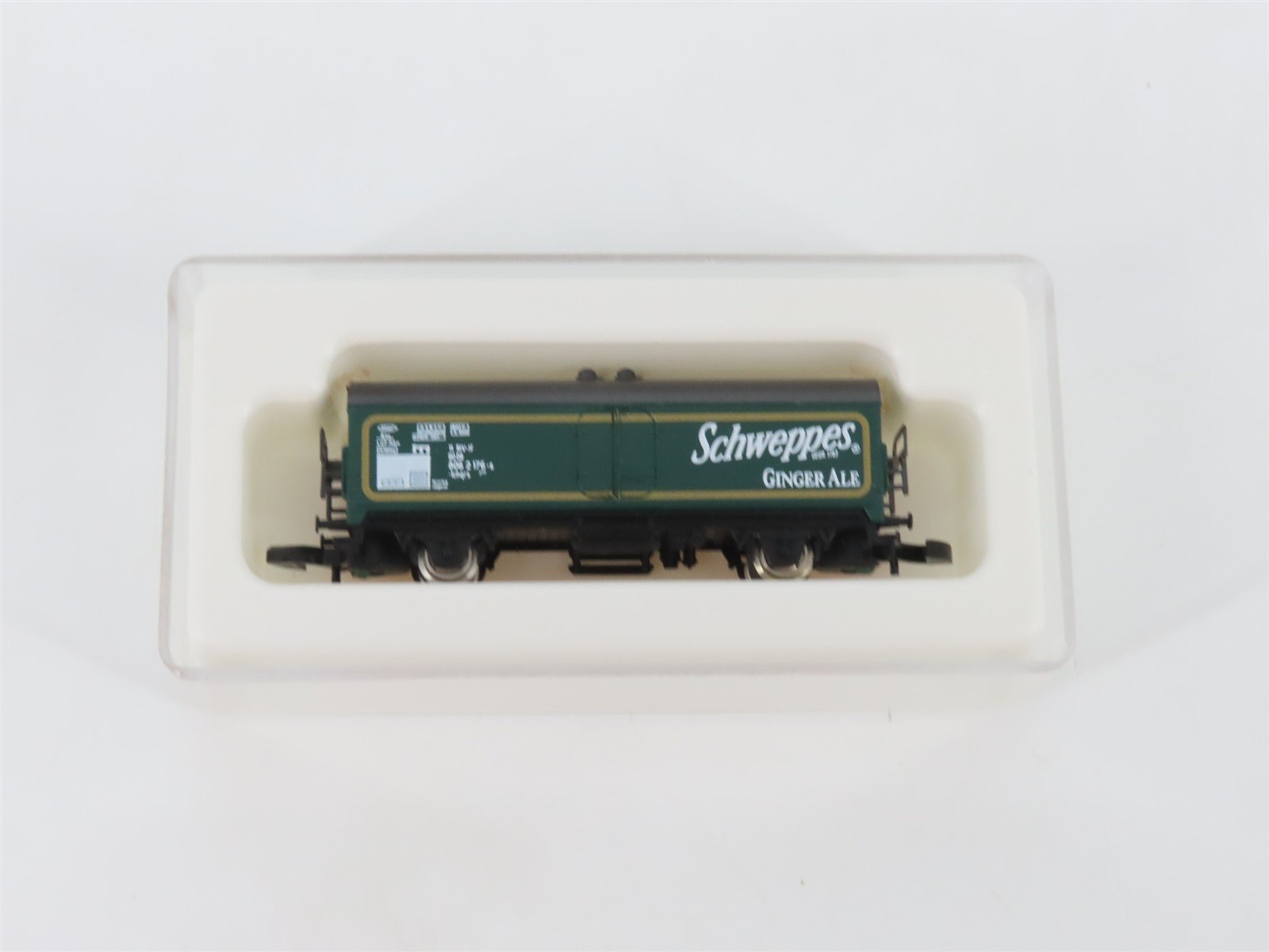 Z Scale Marklin Mini-Club DB Schweppes Ginger Ale Reefer
