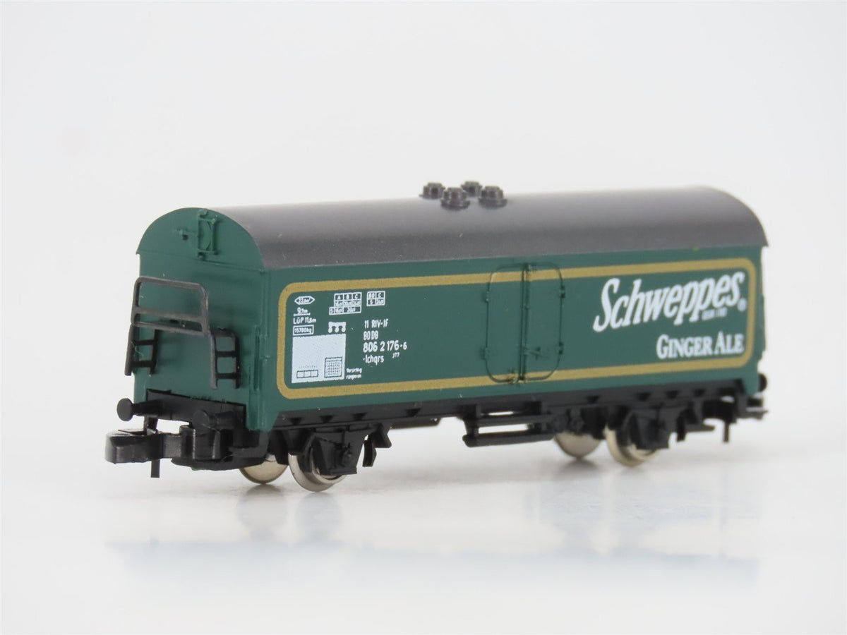 Z Scale Marklin Mini-Club DB Schweppes Ginger Ale Reefer