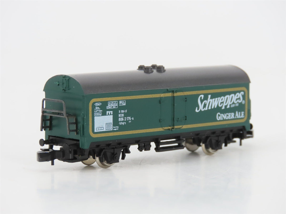 Z Scale Marklin Mini-Club DB Schweppes Ginger Ale Reefer