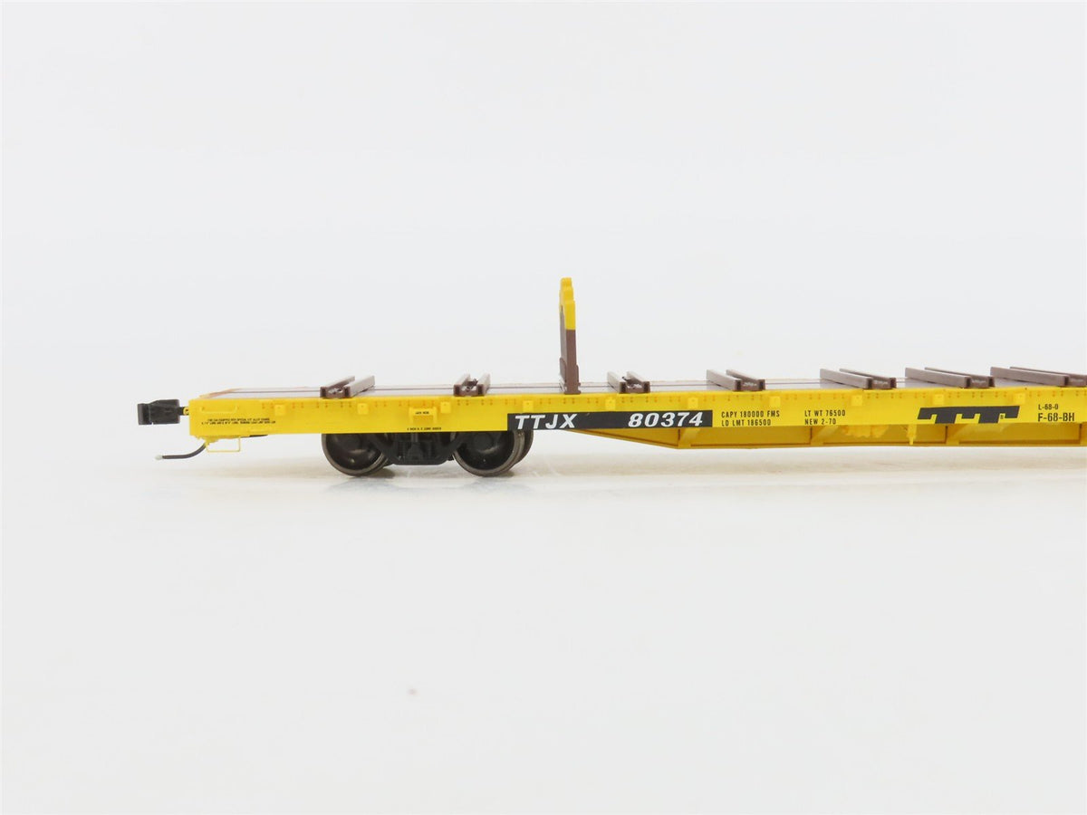 HO Scaletrains Rivet Counter SXT32229 TTJX Trailer Train Flat Car #80374