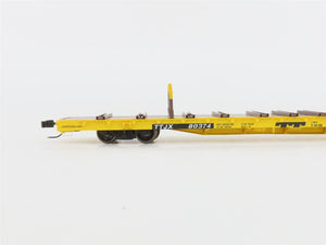 HO Scaletrains Rivet Counter SXT32229 TTJX Trailer Train Flat Car #80374