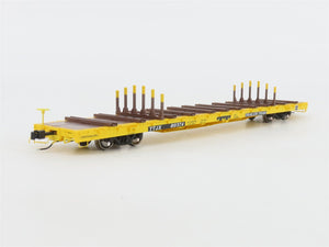 HO Scaletrains Rivet Counter SXT32229 TTJX Trailer Train Flat Car #80374