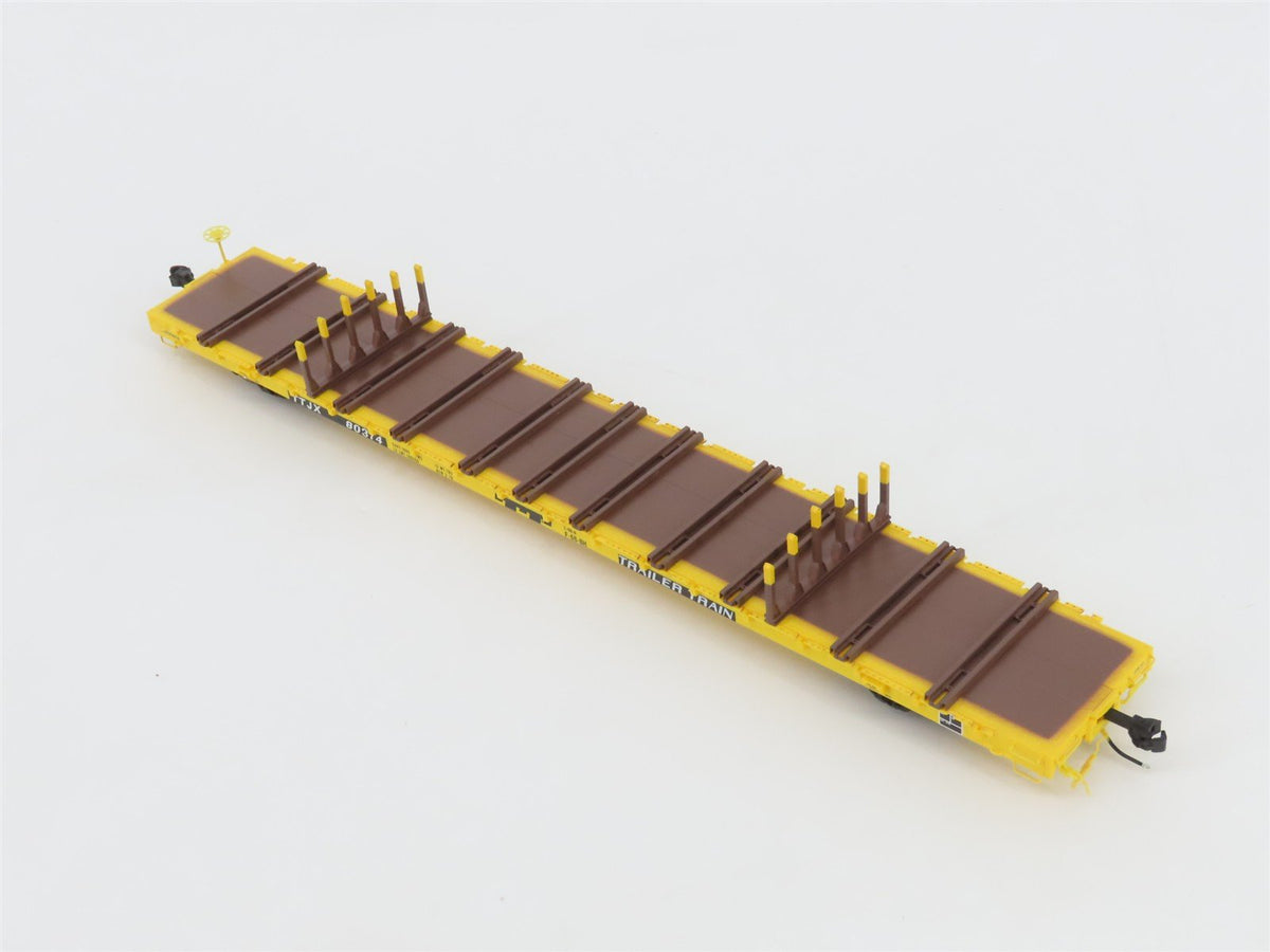 HO Scaletrains Rivet Counter SXT32229 TTJX Trailer Train Flat Car #80374