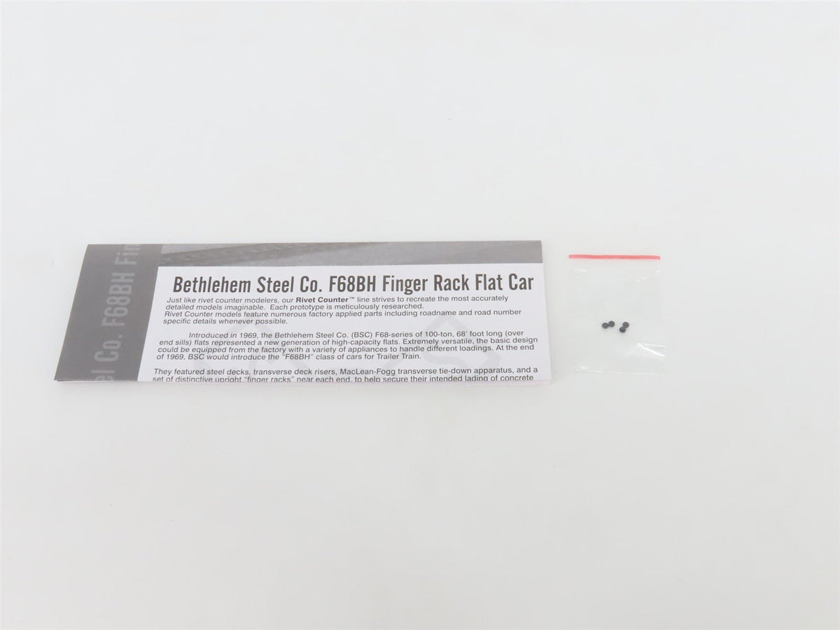 HO Scaletrains Rivet Counter SXT32229 TTJX Trailer Train Flat Car #80374