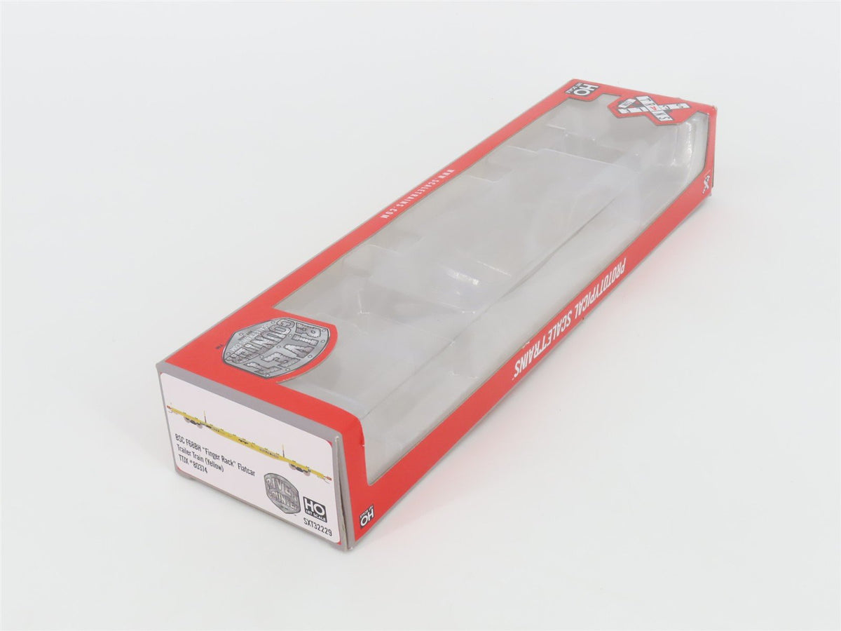 HO Scaletrains Rivet Counter SXT32229 TTJX Trailer Train Flat Car #80374