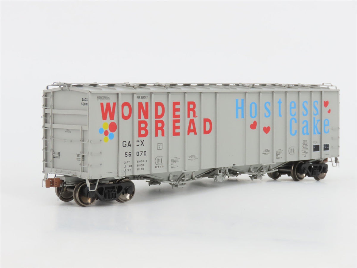 HO Scale Scaletrains SXT30248 GACX Wonder Bread Airslide 2-Bay Hopper #56070