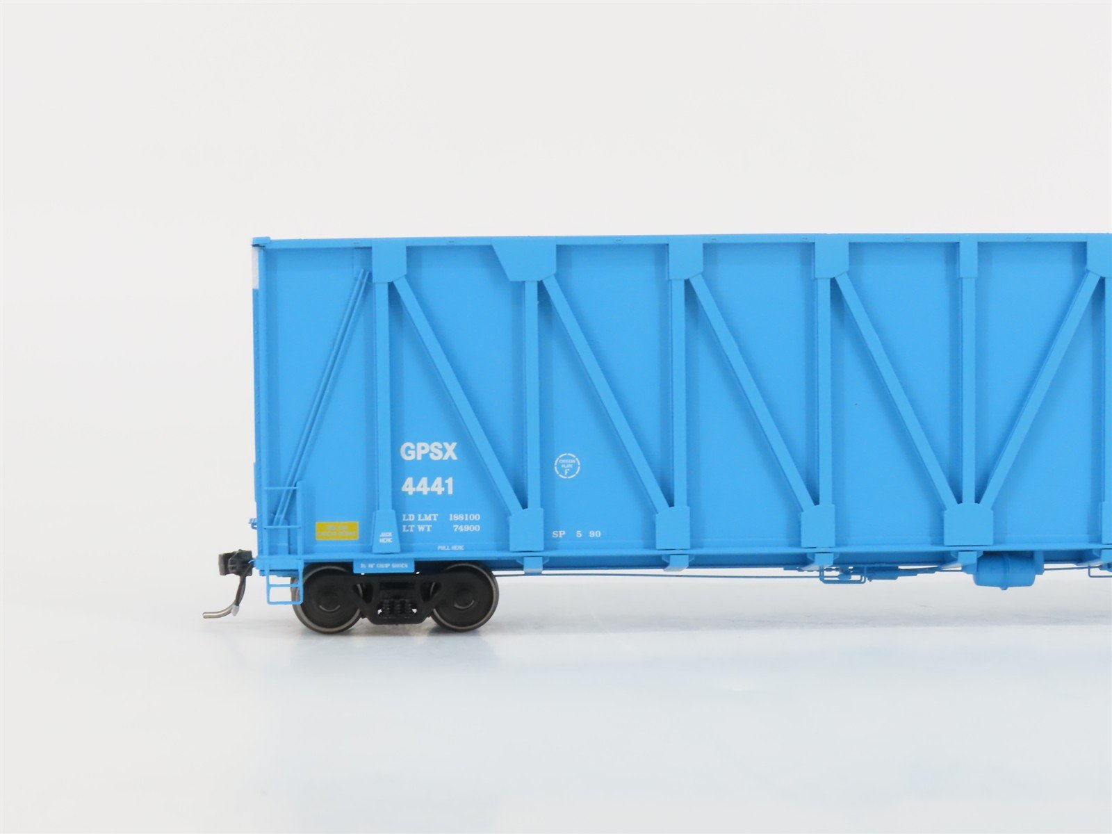 HO Scale ExactRail EP-80107-2 GPSX Georgia Pacific Wood Chip Gondola #4441