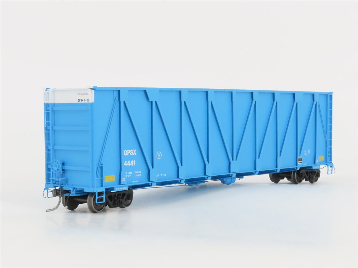 HO Scale ExactRail EP-80107-2 GPSX Georgia Pacific Wood Chip Gondola #4441