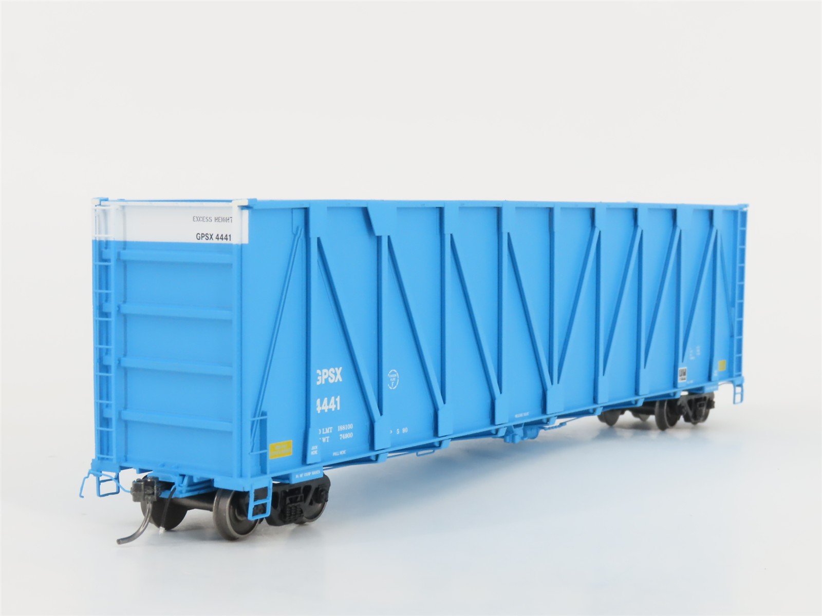 HO Scale ExactRail EP-80107-2 GPSX Georgia Pacific Wood Chip Gondola #4441