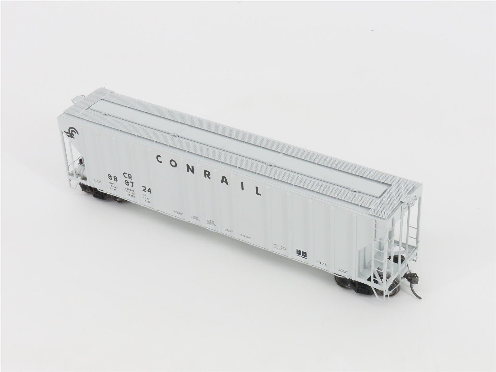 HO Scale ExactRail EP-81012-4 CR Conrail 3-Bay Covered Hopper #888724
