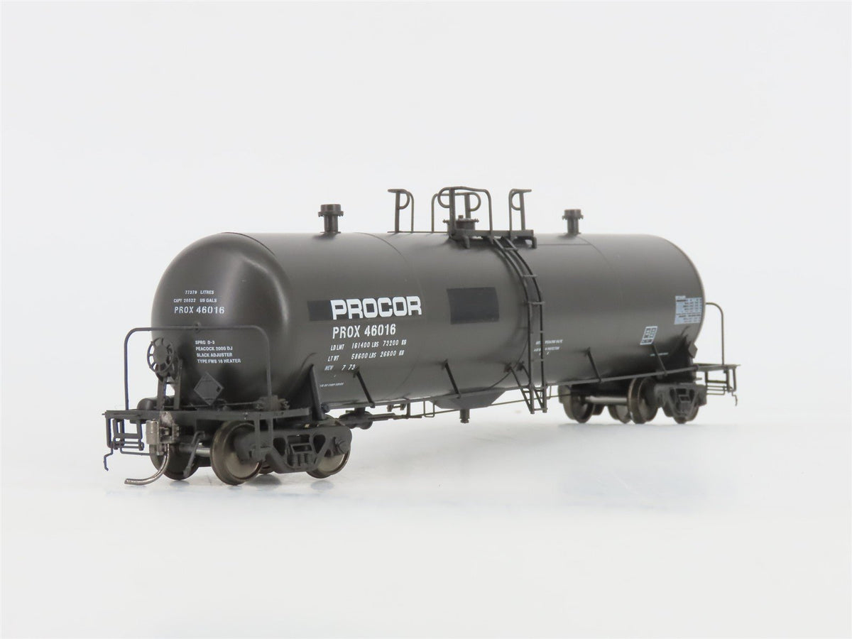 HO Scale Rapido 135005-3 PROX Procor Tank Car #46016