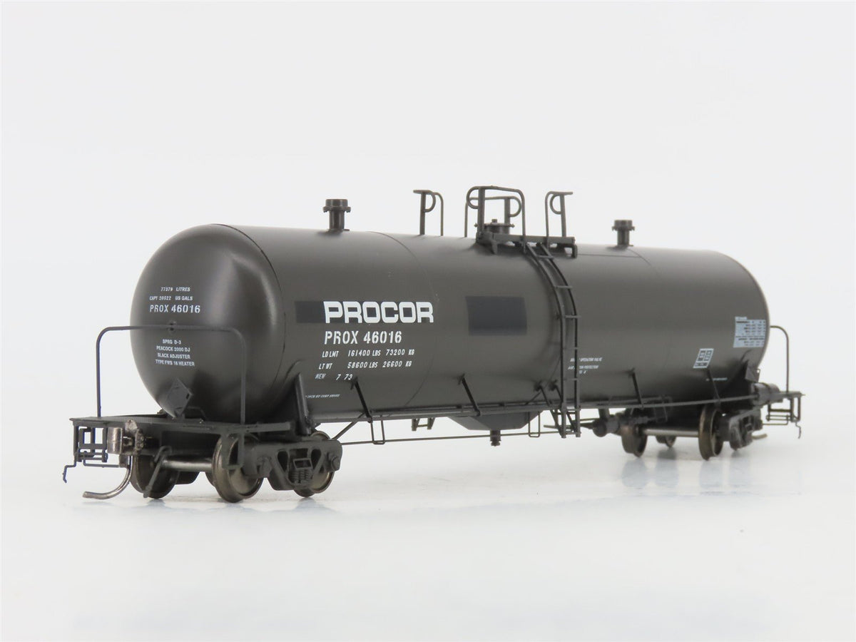 HO Scale Rapido 135005-3 PROX Procor Tank Car #46016