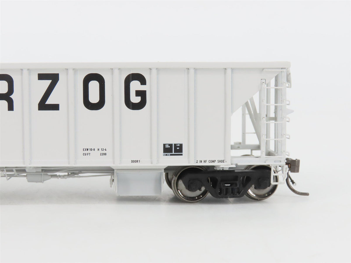 HO Scale Rapido 158009A HZGX Herzog NSC Ballast 2-Bay Hopper #6359