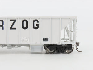 HO Scale Rapido 158009A HZGX Herzog NSC Ballast 2-Bay Hopper #6359