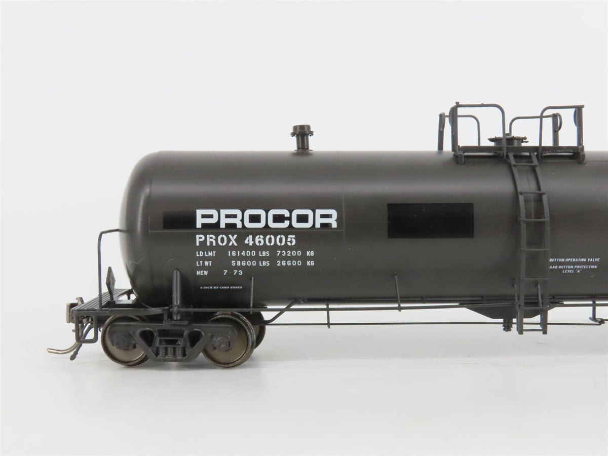 HO Scale Rapido 135005-1 PROX Procor Tank Car #46005