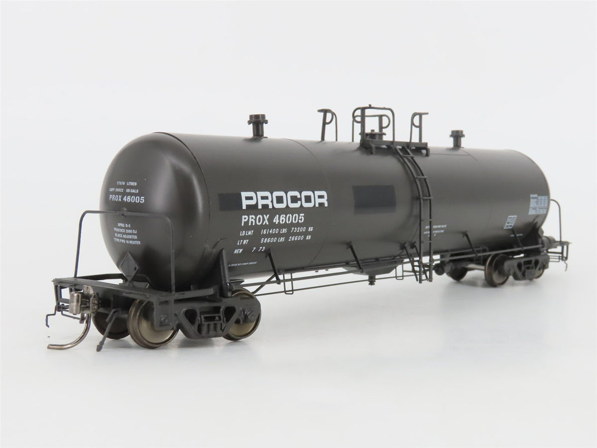 HO Scale Rapido 135005-1 PROX Procor Tank Car #46005