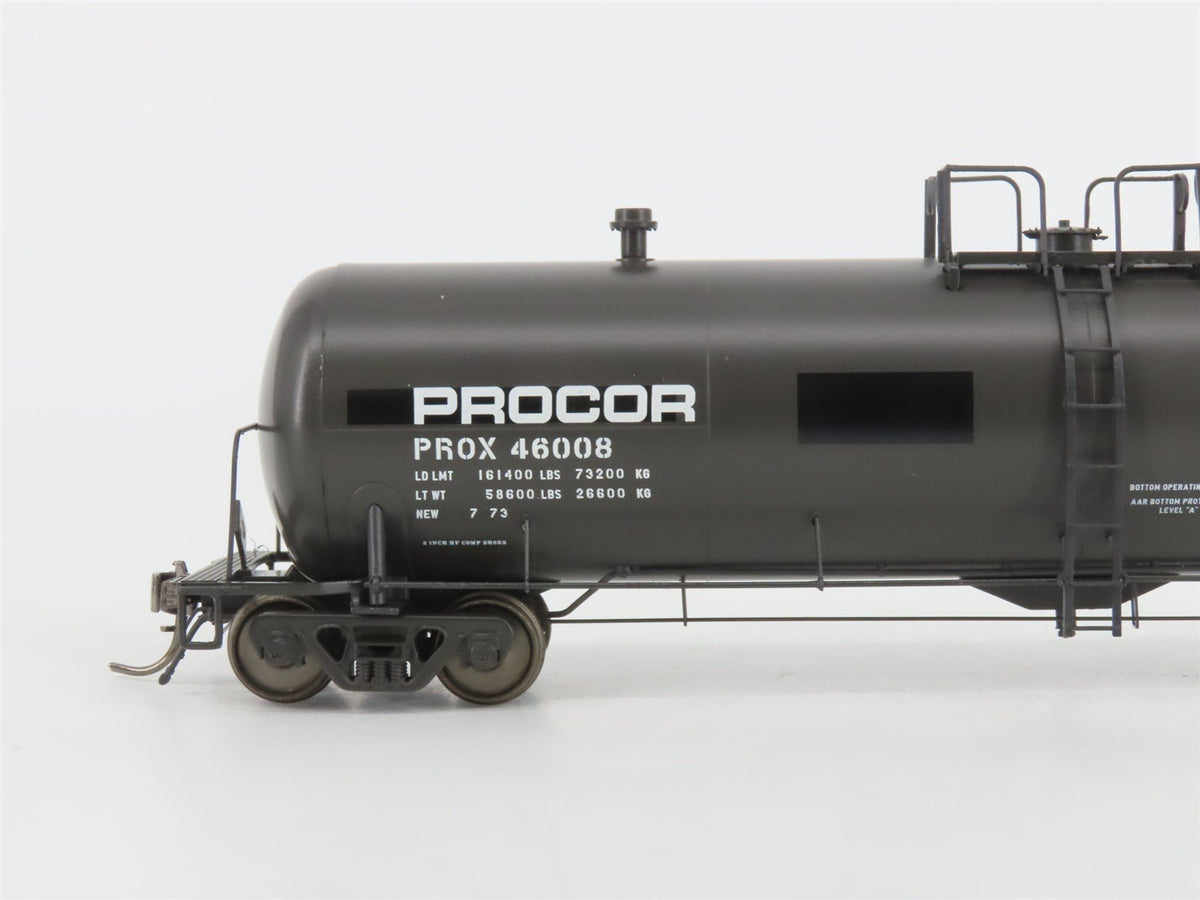 HO Scale Rapido 135005-2 PROX Procor Tank Car #46008