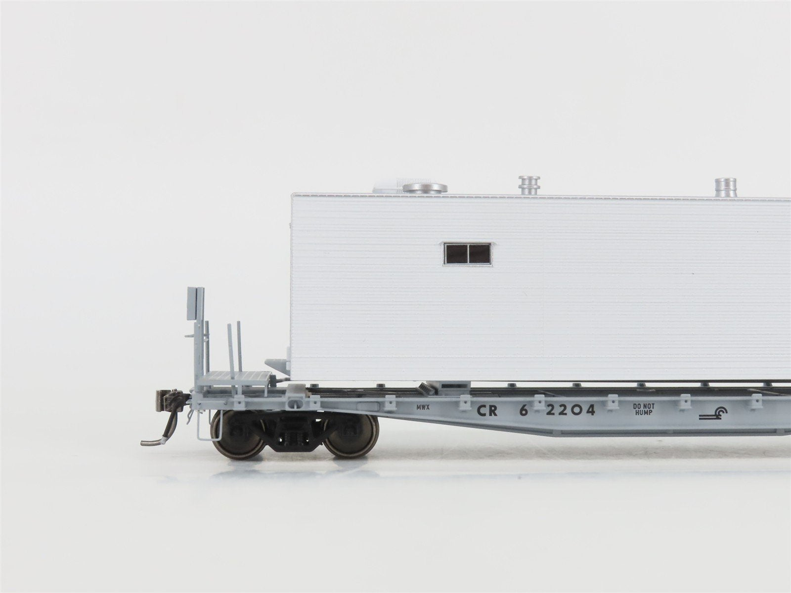 HO Scale Rapido 138101A CR Conrail MOW Flat Car #62204